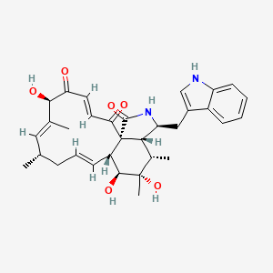 molecular formula C32H38N2O6 B1246169 chaetoglobosin R 