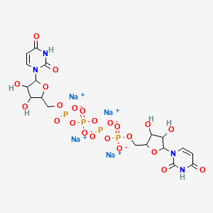 molecular formula C18H22N4Na4O23P4 B12461695 Diquafosol Impurity 11 