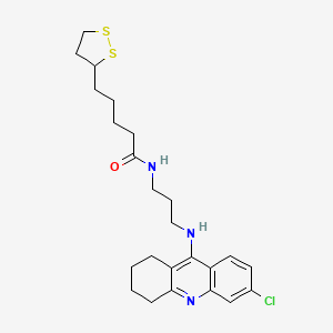 molecular formula C24H32ClN3OS2 B1246178 Lipocrine 