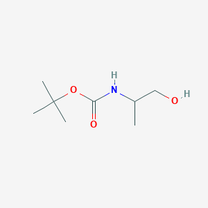 molecular formula C8H17NO3 B124618 tert-Butyl (1-hydroxypropan-2-yl)carbamate CAS No. 147252-84-4