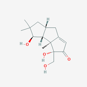 molecular formula C15H22O4 B1246183 connatusin B 