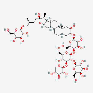 molecular formula C56H94O29 B1246189 Parvispinoside A 
