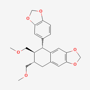 molecular formula C22H24O6 B1246194 Urinatetralin 