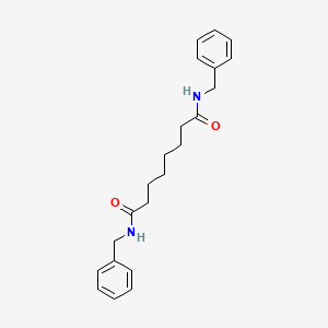 molecular formula C22H28N2O2 B12461972 N,N'-dibenzyloctanediamide CAS No. 312272-99-4
