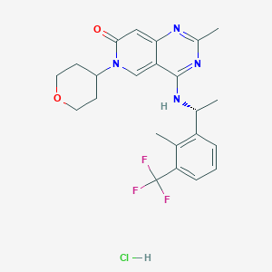 molecular formula C23H26ClF3N4O2 B12461997 I-49 free base 