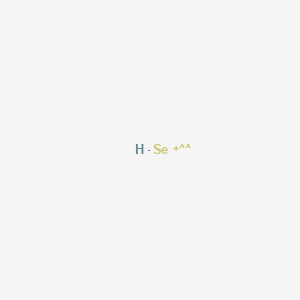 molecular formula HSe+ B1246204 Selanylium 