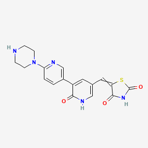 molecular formula C18H17N5O3S B12462092 HIPK2 inhibitor 