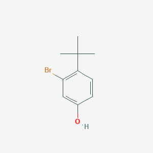 molecular formula C10H13BrO B12462109 3-Bromo-4-tert-butylphenol CAS No. 14034-12-9