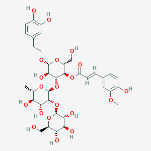 molecular formula C36H48O20 B1246211 Incanoside C 