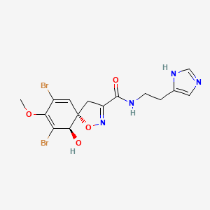 molecular formula C15H16Br2N4O4 B1246213 Aerophobin 1 CAS No. 87075-24-9