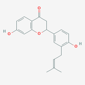 molecular formula C20H20O4 B1246215 abyssinone II 