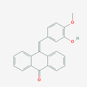 molecular formula C22H16O3 B1246219 hmba CAS No. 564468-51-5