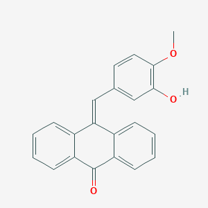 molecular formula C22H16O3 B1246219 Tubulin Polymerization Inhibitor CAS No. 564468-51-5