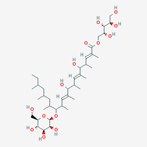 molecular formula C40H72O14 B1246224 Roselipin 1B 