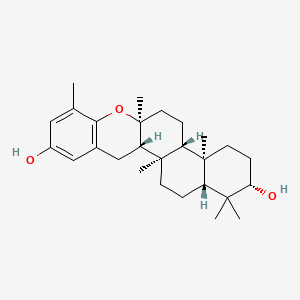 molecular formula C27H40O3 B1246230 Taondiol CAS No. 34274-99-2