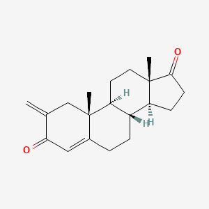 molecular formula C20H26O2 B1246246 2-Methyleneandrostenedione 