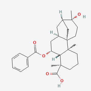 molecular formula C27H36O5 B1246248 Scopadulin CAS No. 129058-58-8