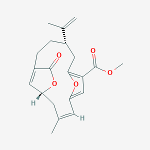 molecular formula C21H24O5 B1246250 Deoxypukalide 