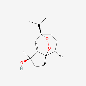 molecular formula C15H24O3 B1246254 Peroxygibberol 