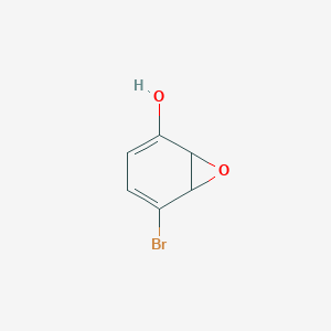 molecular formula C6H5BrO2 B1246262 4-Bromophenol-2,3-epoxide 