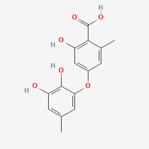 molecular formula C15H14O6 B1246277 Gerfelin CAS No. 627545-07-7