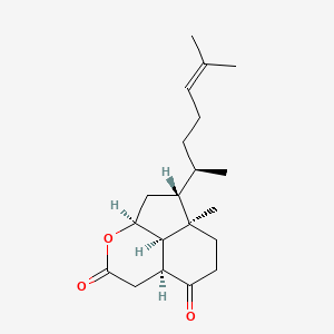 molecular formula C20H30O3 B1246293 3-表阿普利库罗丁酮 B 