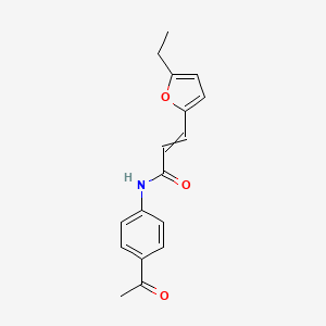 molecular formula C17H17NO3 B12462937 Heclin 