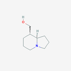 molecular formula C9H17NO B1246304 (+)-Tashiromine 