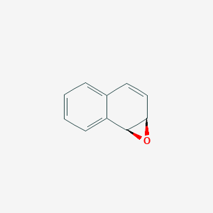 molecular formula C10H8O B1246309 (1S,2R)-萘环氧乙烷 