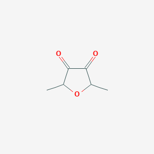 molecular formula C6H8O3 B12463226 2,5-Dimethylfuran-3,4(2H,5H)-dione CAS No. 68755-49-7