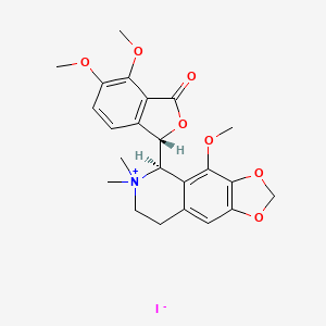 molecular formula C23H26INO7 B1246323 N-methyl-noscapine 