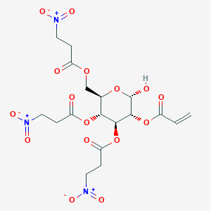 molecular formula C18H23N3O16 B1246328 Kirilowin A 