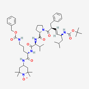 molecular formula C53H80N7O9 B1246329 XJB-5-131 