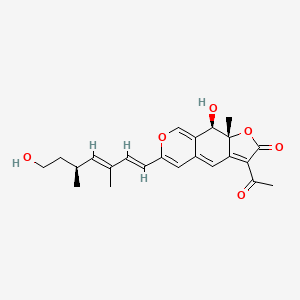 molecular formula C23H26O6 B1246330 Rotiorinol C 