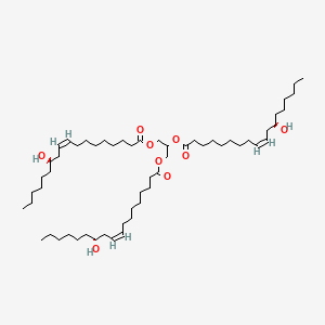 molecular formula C57H104O9 B1246331 Triricinolein CAS No. 2540-54-7