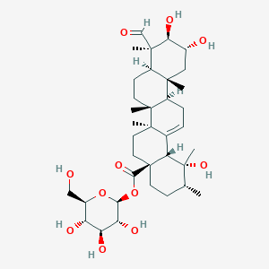 molecular formula C36H56O11 B1246332 24-epi-品法恩新 