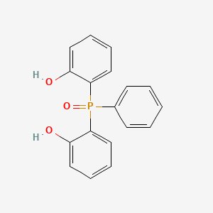 molecular formula C18H15O3P B12463334 2,2'-(Phenylphosphoryl)diphenol CAS No. 112122-94-8
