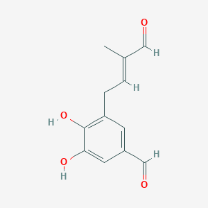 molecular formula C12H12O4 B1246342 Montadial CAS No. 247132-16-7