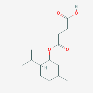molecular formula C14H24O4 B1246346 Monomenthyl succinate CAS No. 188709-97-9