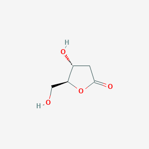 molecular formula C5H8O4 B1246347 (4R,5S)-4-羟基-5-(羟甲基)二氢呋喃-2(3H)-酮 