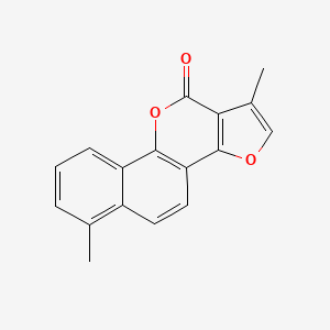 molecular formula C17H12O3 B1246349 Neo-tanshinlactone 