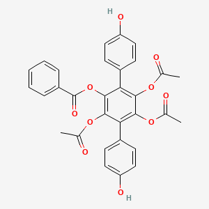 molecular formula C31H24O10 B1246353 curtisian A 