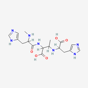 molecular formula C17H25N7O5 B1246356 Feldamycin CAS No. 61230-27-1