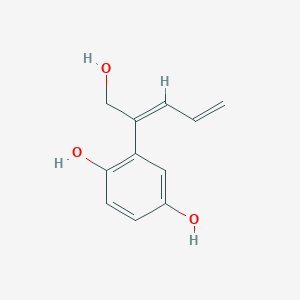 molecular formula C11H12O3 B1246359 Nakitriol 
