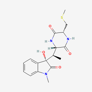 molecular formula C17H21N3O4S B1246364 Maremycin A 