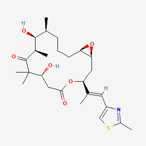 molecular formula C26H39NO6S B1246373 Epothilone 