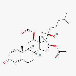 molecular formula C31H46O6 B1246375 Nanjiol A 