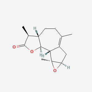 molecular formula C15H20O3 B1246379 (+)-11betaH,13-Dihydroludartin 