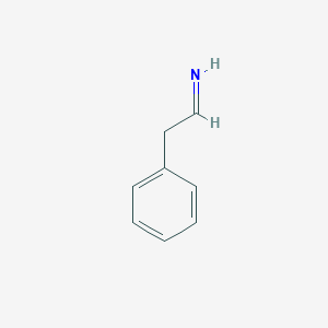 molecular formula C8H9N B1246399 2-Phenylethanimine 