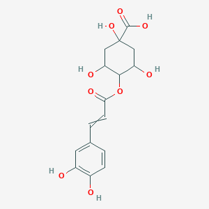 molecular formula C16H18O9 B12464074 4-Caffeoylquinic acid;4-O-Caffeoylquinic acid 
